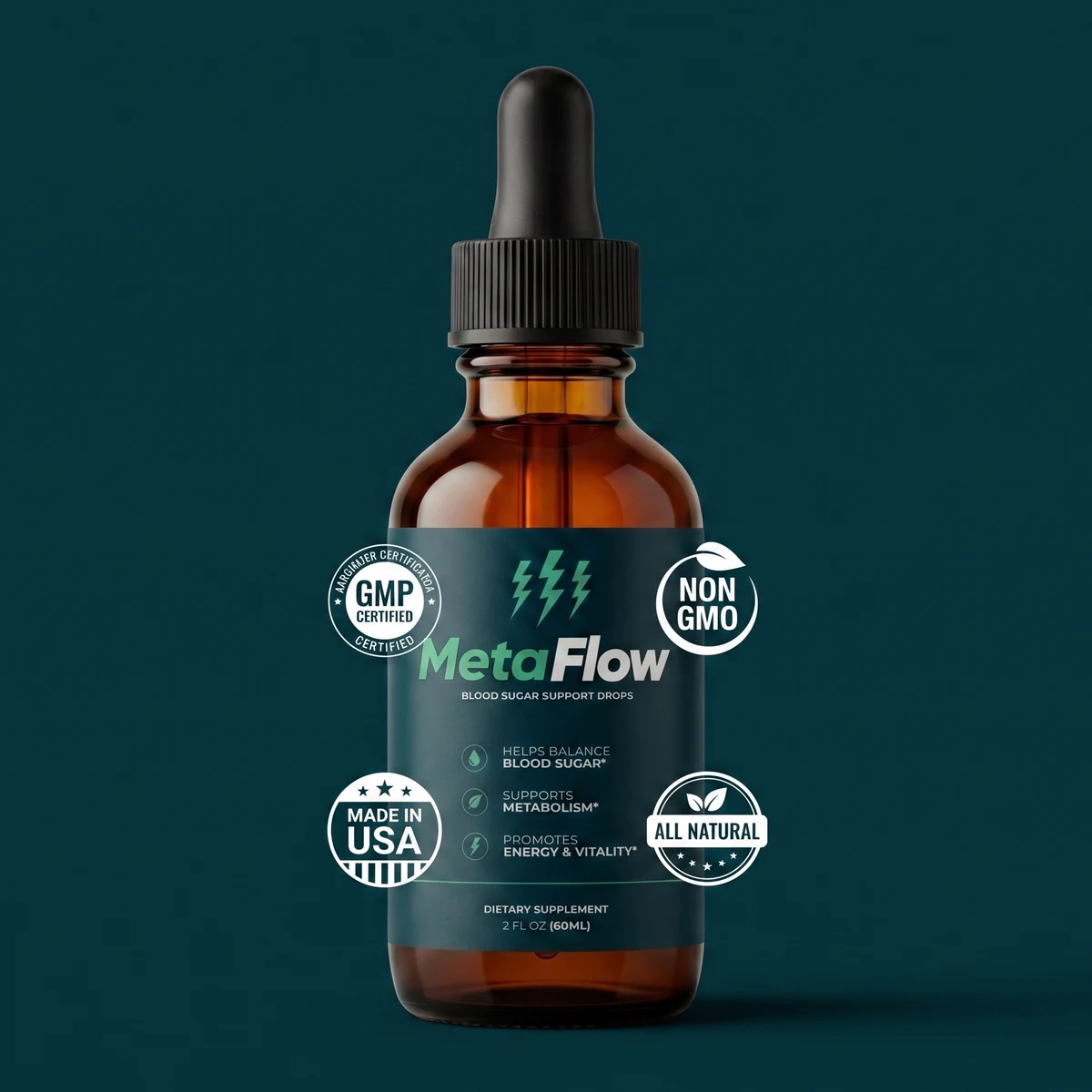 MetaFlow blood sugar and energy support drops